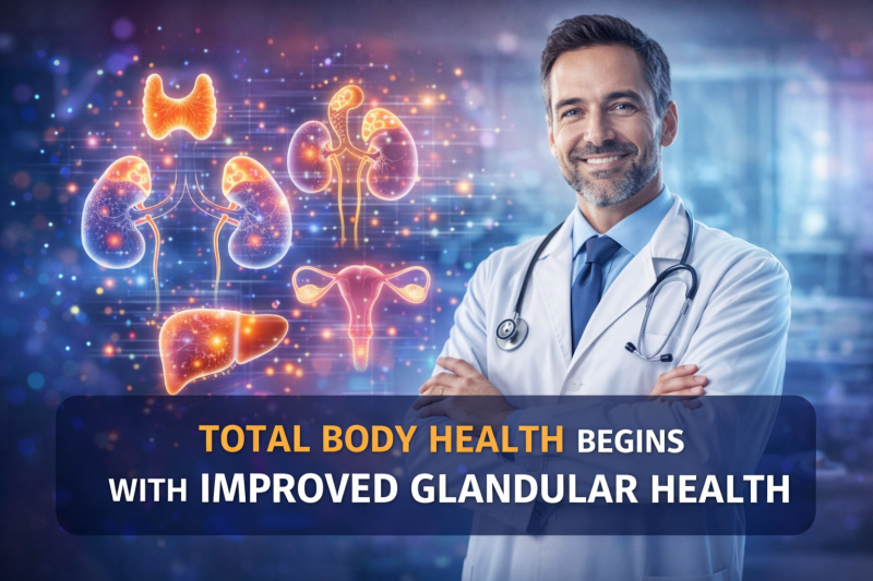 Total Body Health Begins with Improved Glandular Health