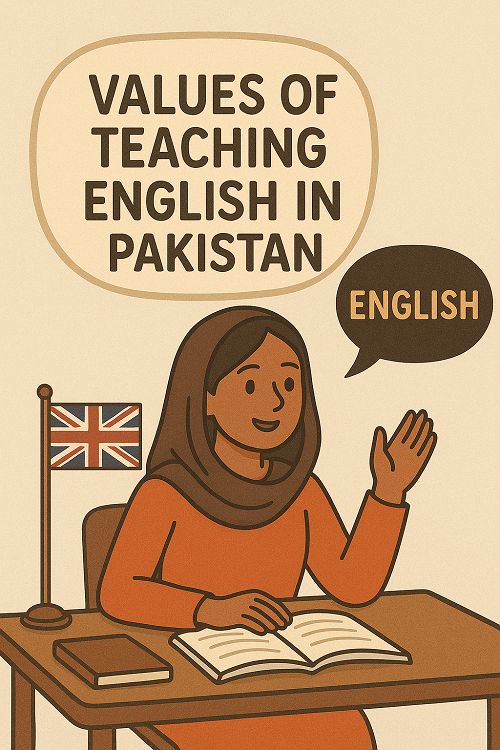 VALUES OF TEACHING ENGLISH IN PAKISTAN