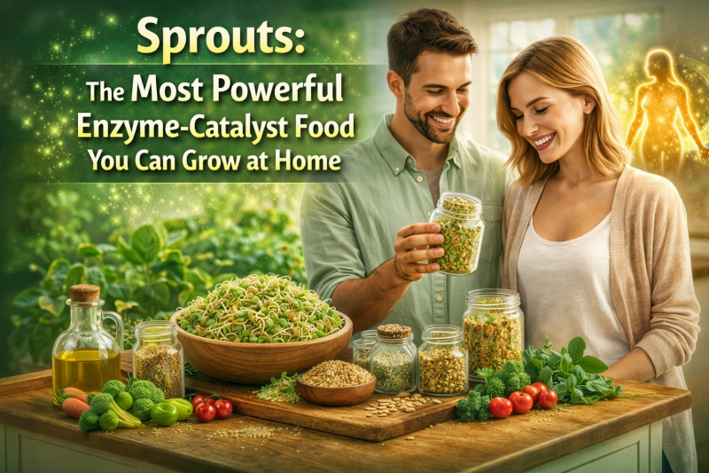 Sprouts: The Most Powerful Enzyme-Catalyst Food You Can Grow at Home