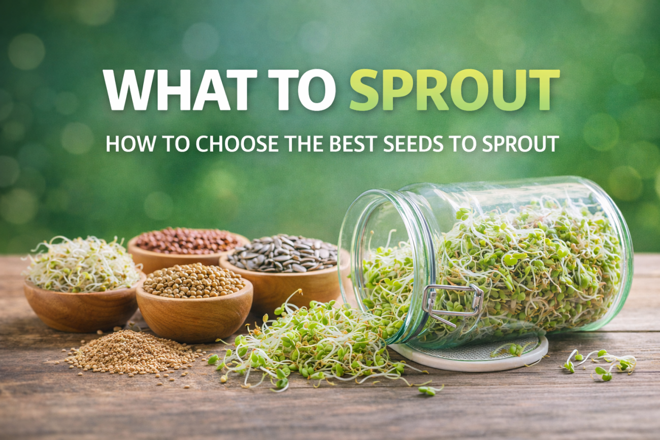 WHAT TO SPROUT