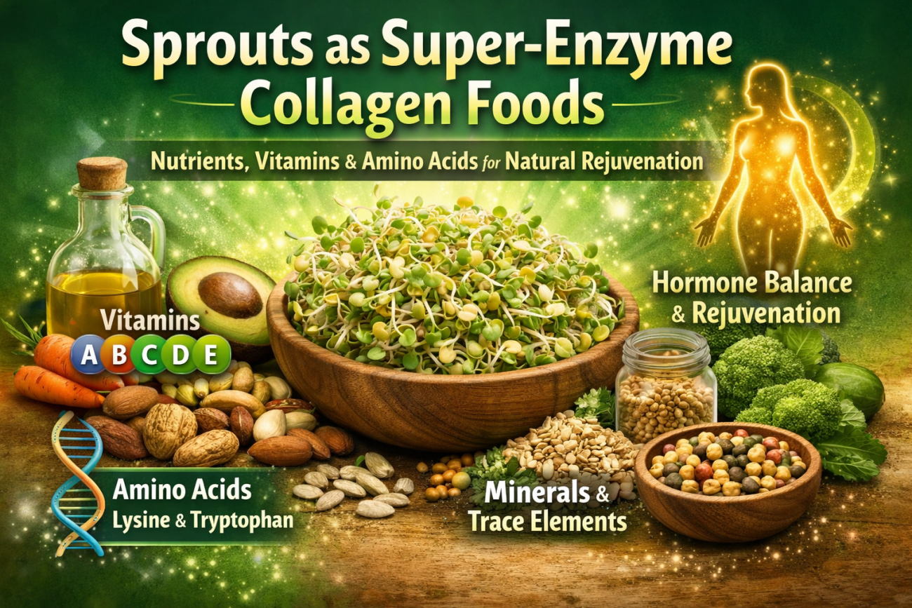 WHY SPROUTS ARE SUPER-ENZYME COLLAGEN FOODS